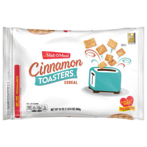 Malt O Meal Cereal, Cinnamon Toasters, Family Size