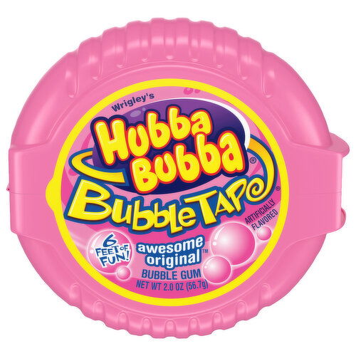 Hubba Bubba Bubble Gum, Awesome Original, Bubble Tape