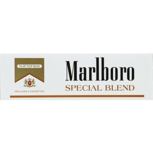 Marlboro Cigarettes, Special Blend, Flip-Top Box