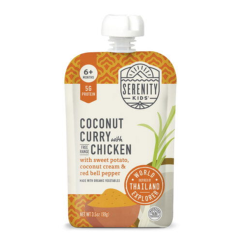 Serenity Kids Coconut Curry Chicken