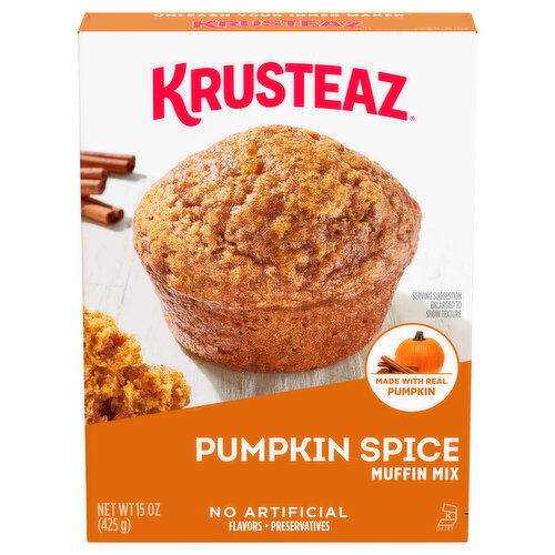 Krusteaz Muffin Mix, Pumpkin Spice
