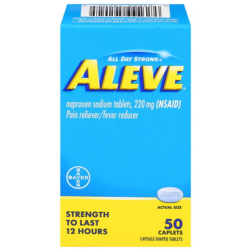 Aleve Pain Reliever/Fever Reducer, Caplets