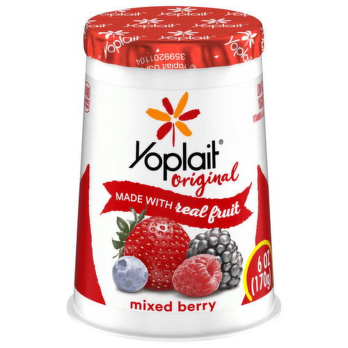 Yoplait Original Low Fat Mixed Berry Yogurt