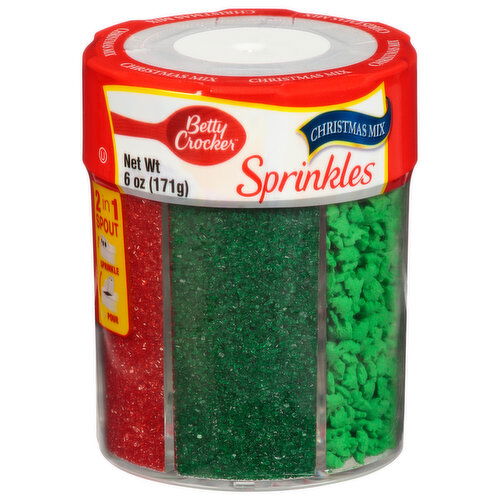 Betty Crocker Sprinkles, Christmas Mix