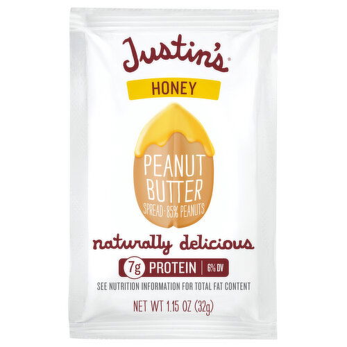 Justin's Peanut Butter Spread, Honey