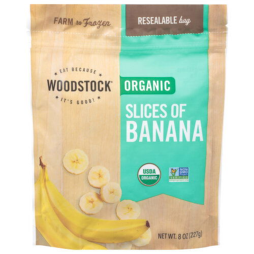 Woodstock Organic Slices of Banana