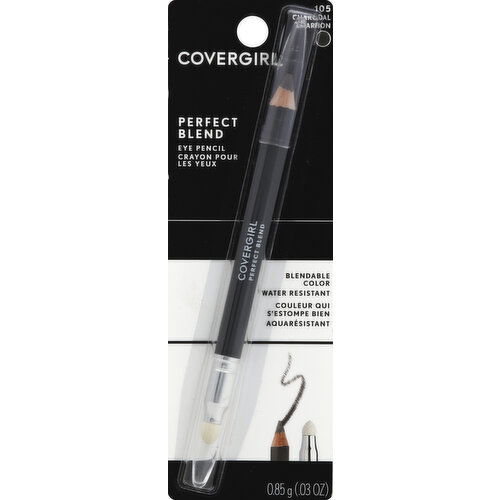 CoverGirl Perfect Blend Eye Pencil, Charcoal 105