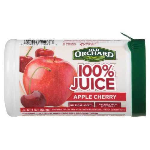 Old Orchard 100% Juice, Apple Cherry