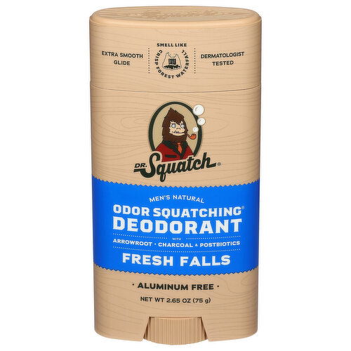 Dr. Squatch Deodorant, Fresh Falls