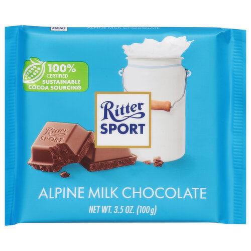 Ritter Sport Milk Chocolate, Alpine