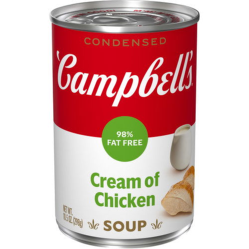 Campbell's® Condensed 98% Fat Free Cream of Chicken Soup