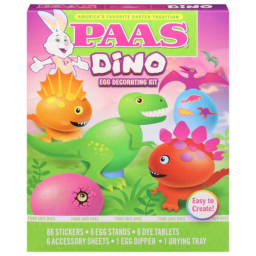 Paas Egg Decorating Kit, Dino Eggs