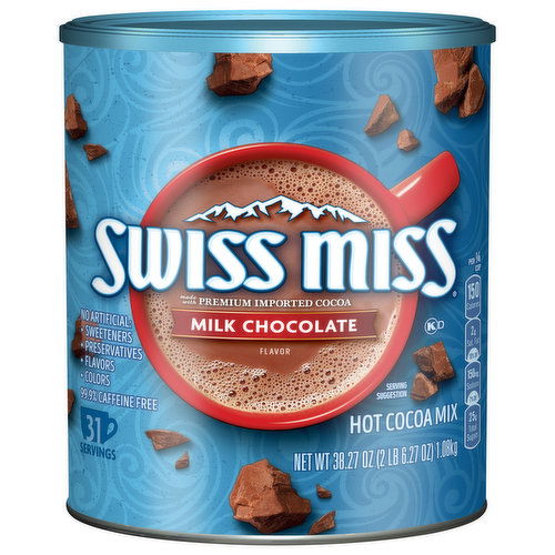 Swiss Miss Hot Cocoa Mix, Milk Chocolate Flavor
