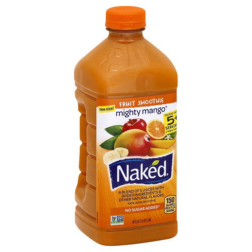 Naked 100% Juice Smoothie, Mighty Mango