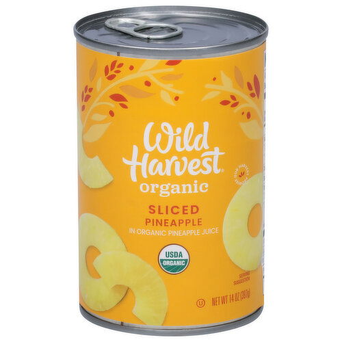 Wild Harvest Organic Sliced Pineapple