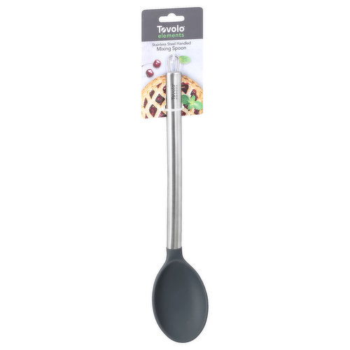 Tovolo Elements Mixing Spoon, Stainless Steel Handled