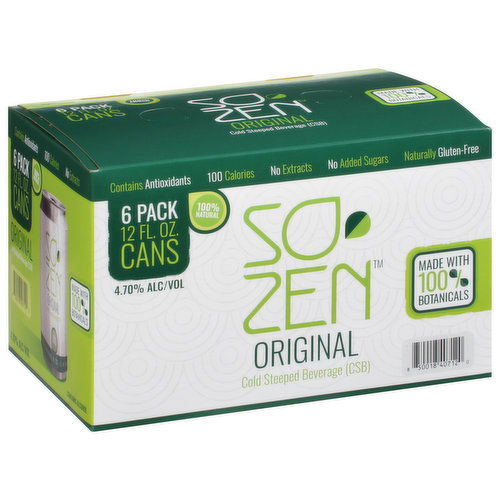 So-Zen Cold Steeped Beverage, Original