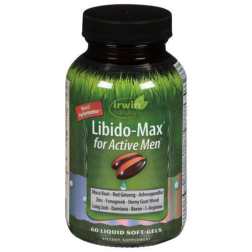 Irwin Naturals Libido-Max, Liquid Soft-Gels