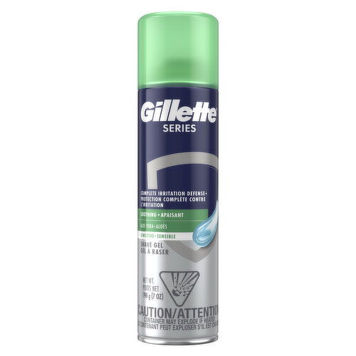 Gillette Gillette Series Series Soothing Shave Gel for men with Aloe Vera