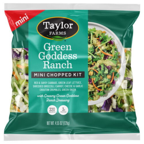 Taylor Farms Green Goddess Ranch Mini Chopped Salad Kit