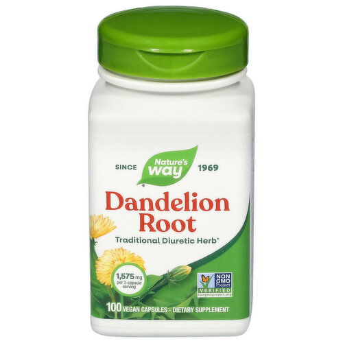Nature's Way Vegan Capsules Dandelion Root