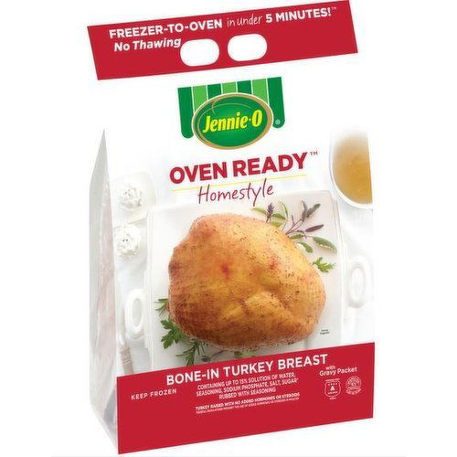 Jennie-O Oven Ready Homestyle Turkey Breast, Bone In