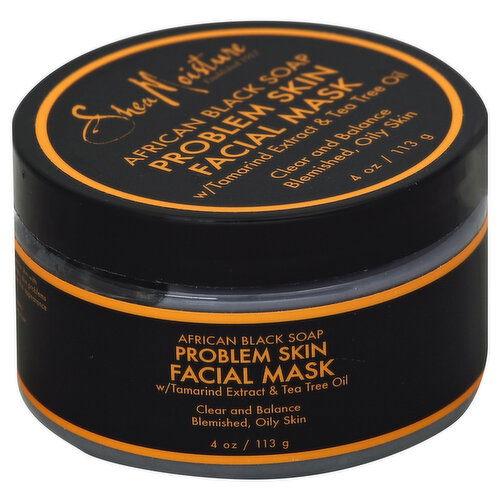 Shea Moisture Facial Mask, Problem Skin