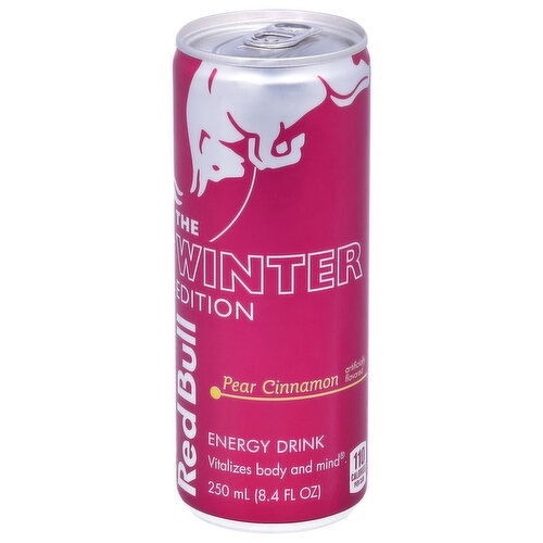 Red Bull The Winter Edition Energy Drink, Pear Cinnamon