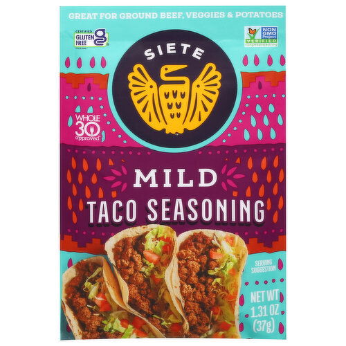 Siete Mild Taco Seasoning