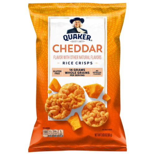 Quaker Cheddar Rice Crisps