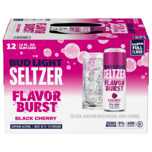 Bud Light Seltzer Seltzer, Black Cherry