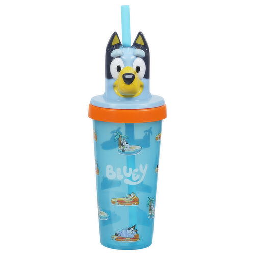 Zak! Tumbler, Bluey, Super Slipper, 18 Ounce