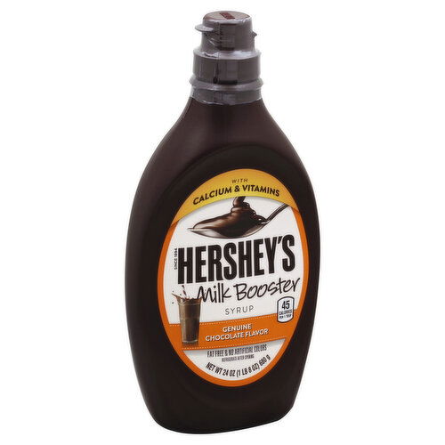 Hershey's Syrup, Milk Booster, Genuine Chocolate Flavor