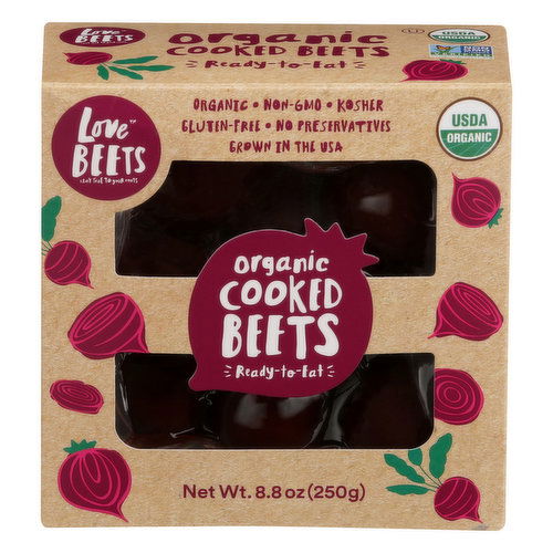 Love Beets Organic Cooked Beets