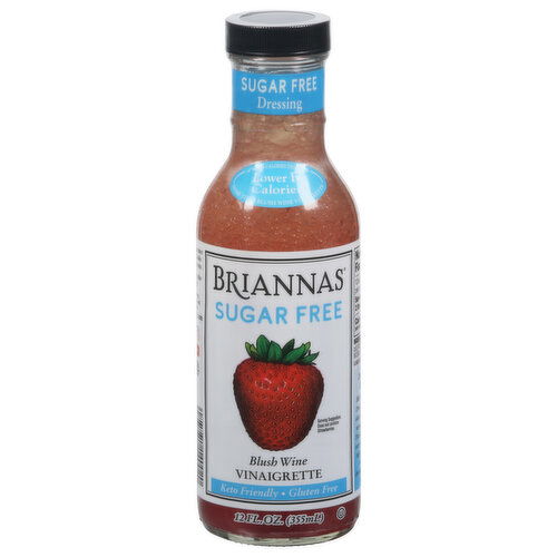 Briannas Vinaigrette, Sugar Free, Blush Wine