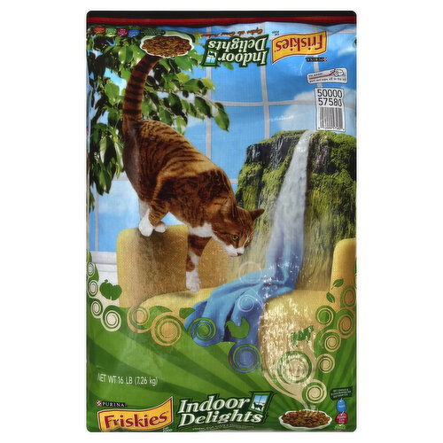 Friskies Cat Food, Indoor Delights