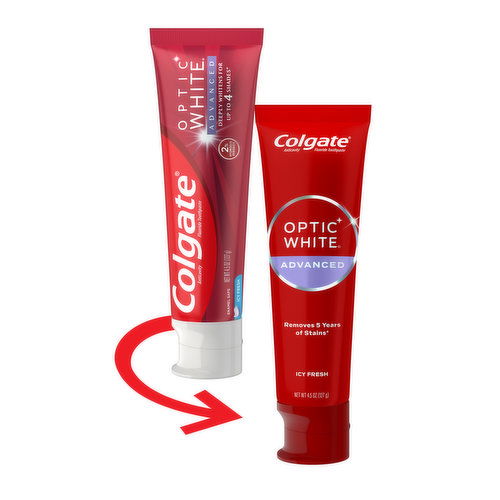 Colgate Optic White Advanced Whitening Toothpaste