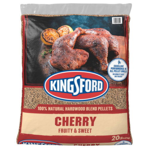 Kingsford Hardwood Blend Pellets, Cherry, Fruity & Sweet