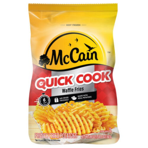 McCain Waffle Fries, Quick Cook