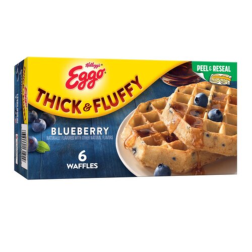 Eggo Frozen Waffles, Blueberry