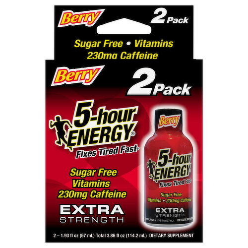 5-Hour Energy Extra Strength Berry Energy Shot