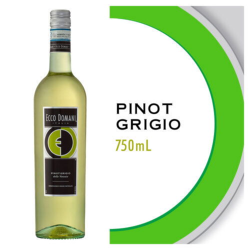 Ecco Domani Pinot Grigio White Wine 750ml 