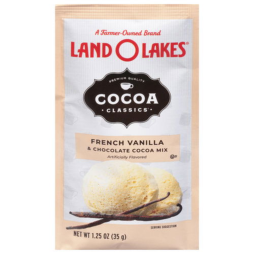 Land O Lakes Cocoa Classics Cocoa Mix, French Vanilla & Chocolate