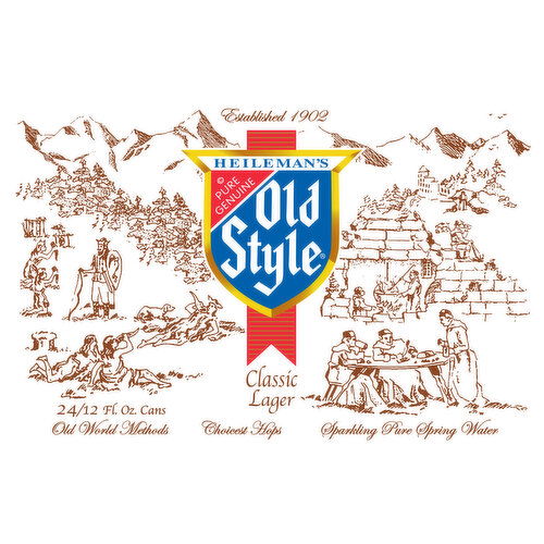 Heileman's Old Style Classic Lager Beer