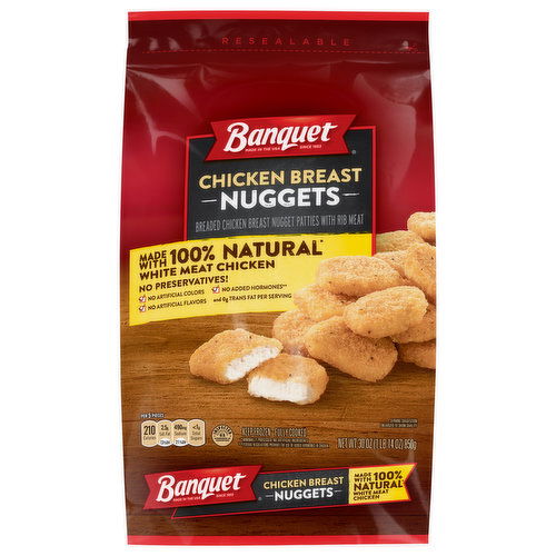 Banquet Nuggets, Chicken Breast