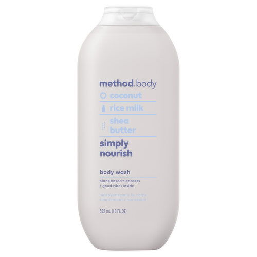 Method Body Body Wash, Simply Nourish