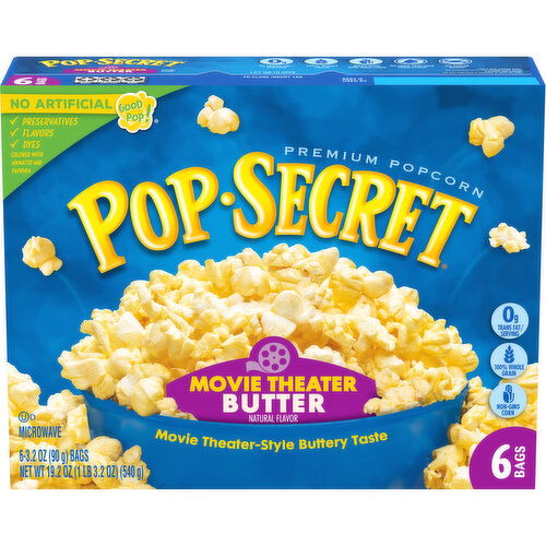 Pop Secret® Movie Theater Butter Microwave Popcorn