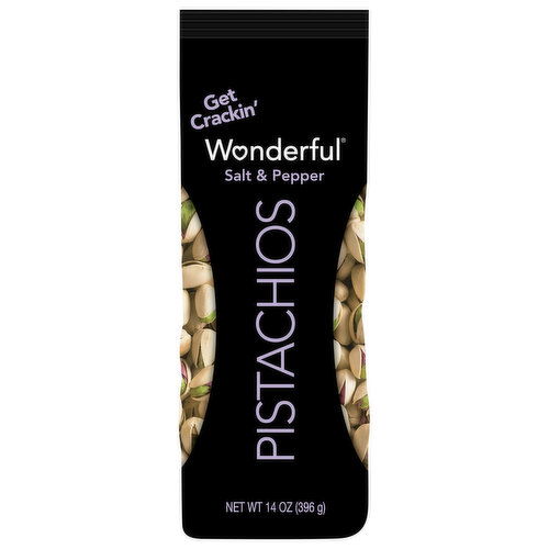 Wonderful Salt & Pepper Pistachios