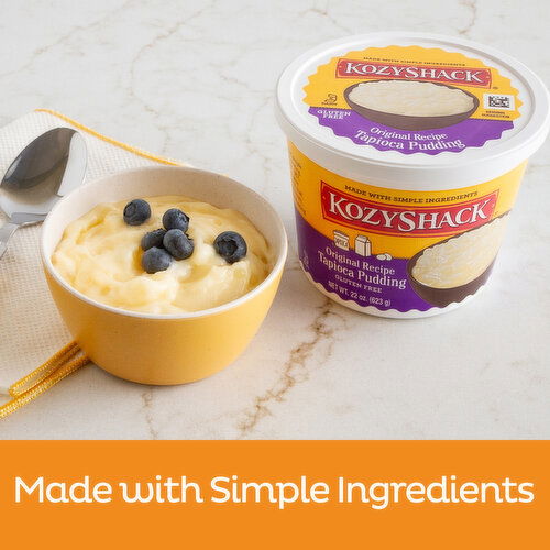 Kozy Shack Tapioca Pudding, Gluten Free Dessert