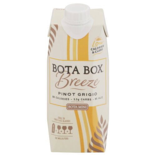 Bota Box Breeze Pinot Grigio, Bota Mini, California